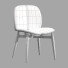 Стілець Roche Bobois Pulp Wood - sta-84