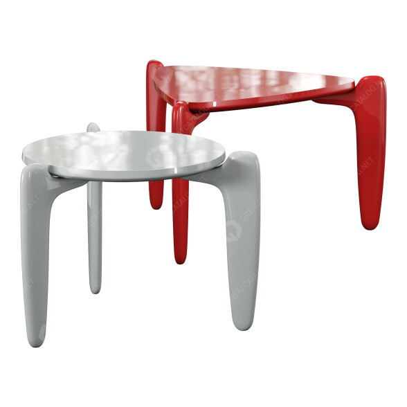 Mesas de centro Roche Bobois Pulp End Modelo 3D