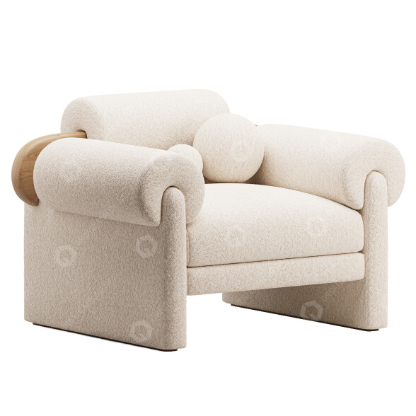 Крісло Mezzo Collection Elliot 3D модель