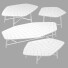 Коктейльные столики Roche Bobois Quintet - sta-84