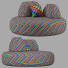 Пуф Roche Bobois Bombom Round - sta-84