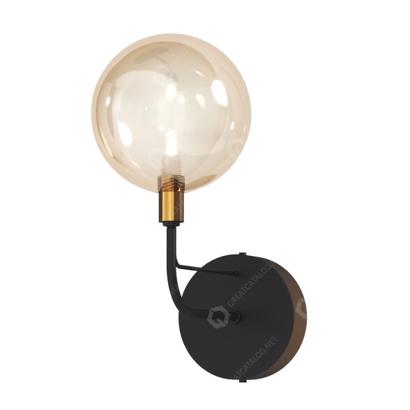 Lampe murale Max Light W0298 Bubble modèle 3D