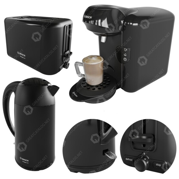 Кухонна техніка Bosch Small 02 3D модель