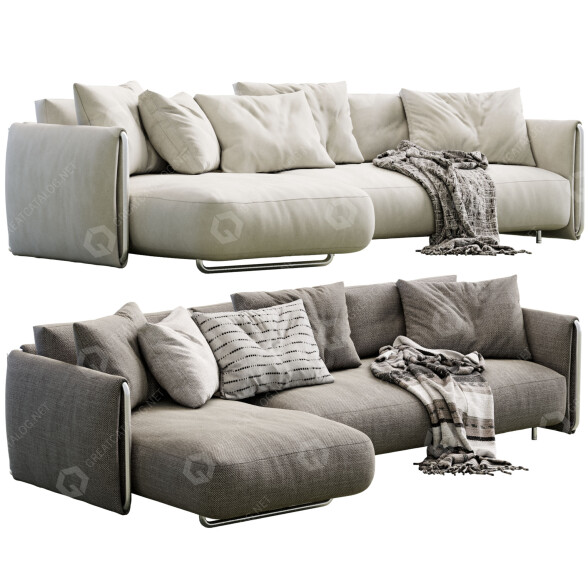 Диван Flexform Edmond 3D модель
