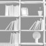 Книжкова шафа Roche Bobois Eden-Rock - sta-84