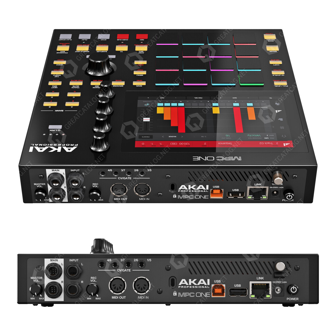 MPC one SPECIAL GOLD EDITION - Akaiサンプラー Akai Professional MPC One Gold Standalone Music Production