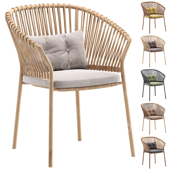 Chair Cane-line Ocean Dining 3D model