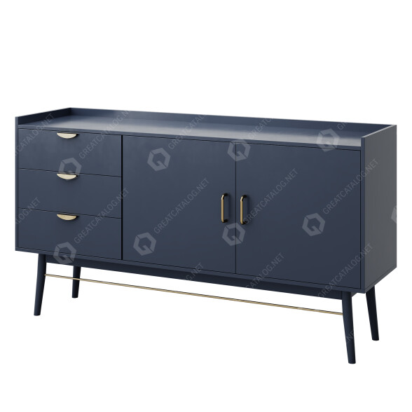 Сервант Maisons Du Monde Penelope 3D модель