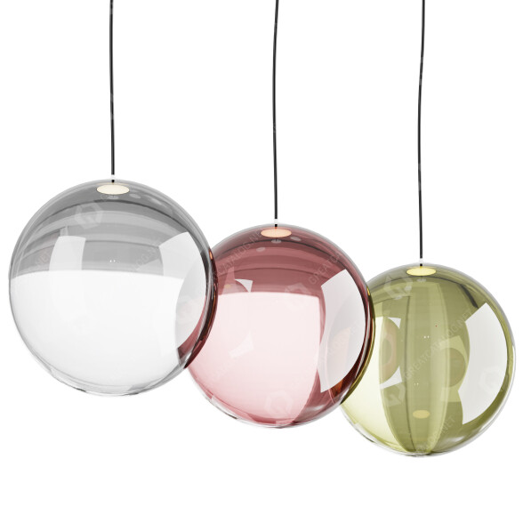 Pendant Lamp Lodes Random Solo 3D model