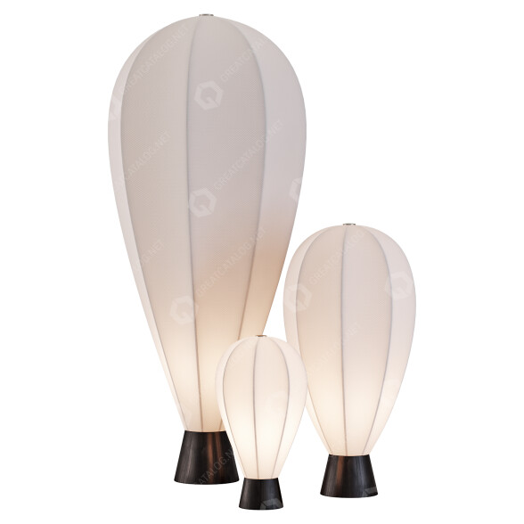 Lámparas de pie y de mesa Roche Bobois Up Modelo 3D