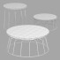 Stoliki kawowe Roche Bobois Vogue - sta-84