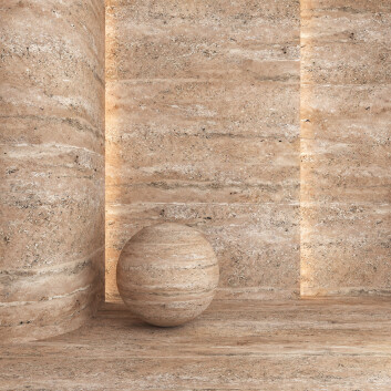 Stein Travertine 03 Noce