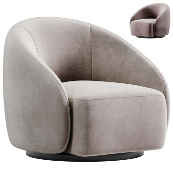Крісло Eichholtz Amore Swivel 3D модель