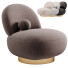 Крісло Eichholtz Clement Swivel - bobur extrude