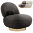 Крісло Eichholtz Clement Swivel - bobur extrude