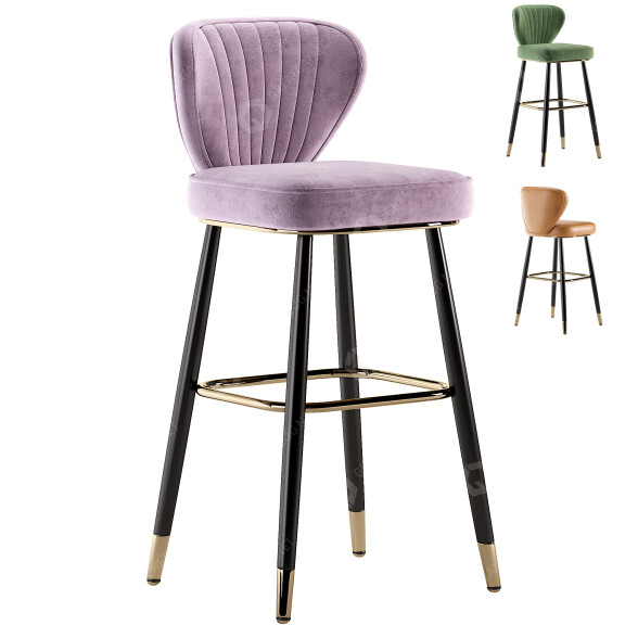 Barhocker Homary Modern Height 3D-Modell