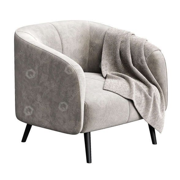Armchair Laskasas Amalfi 3D model