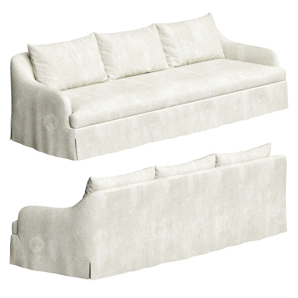 Диван Zara Home Sofa 01 by Vincent Van Duysen 3D модель