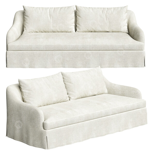 Диван Zara Home Sofa 01 by Vincent Van Duysen 3D модель