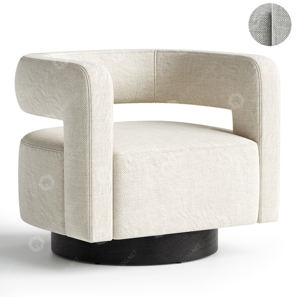 Sessel Cachet Furniture Katharine 3D-Modell