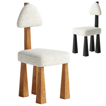Président 1stDibs Lana Dining Modèle 3D