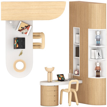 Дитяча кімната Home Office Furniture 3D модель
