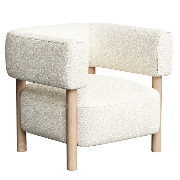 Sessel Karimoku Case Study N-S03 3D-Modell