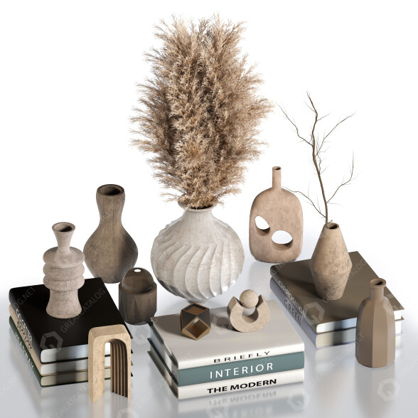 Dekoracje Set 3 model 3D