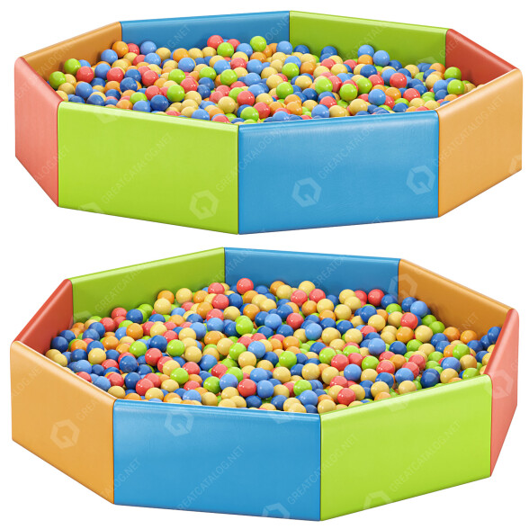Zabawki Dry Ball Pool model 3D