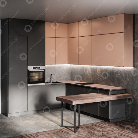 Kitchen Set 11 3D model