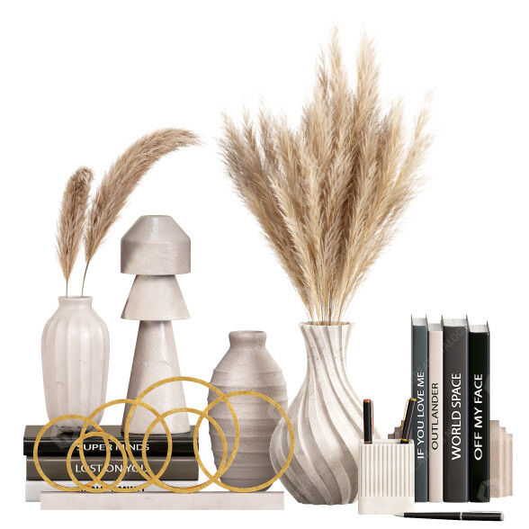 Decoración Conjunto 4 Modelo 3D