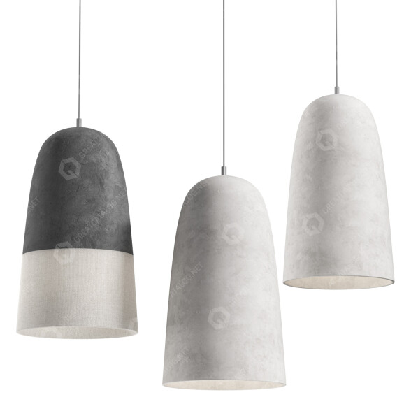 Pendant Lamp Makhno Studio Lakuna 3D model