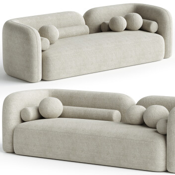 Sofa Rosen Furniture Bodrum Dark Yellow