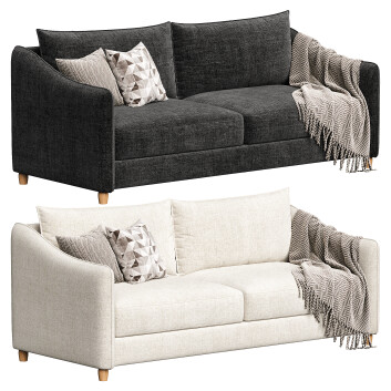 Sofa Straight Ethos 3D-Modell