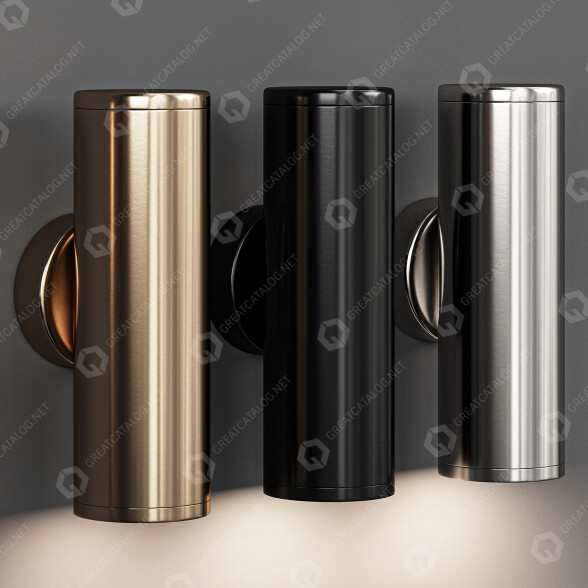 Lámparas de pared Maytoni Focus S C068WL 02MG Modelo 3D
