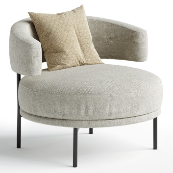 Крісло Bonaldo Neuilly Lounge 3D модель