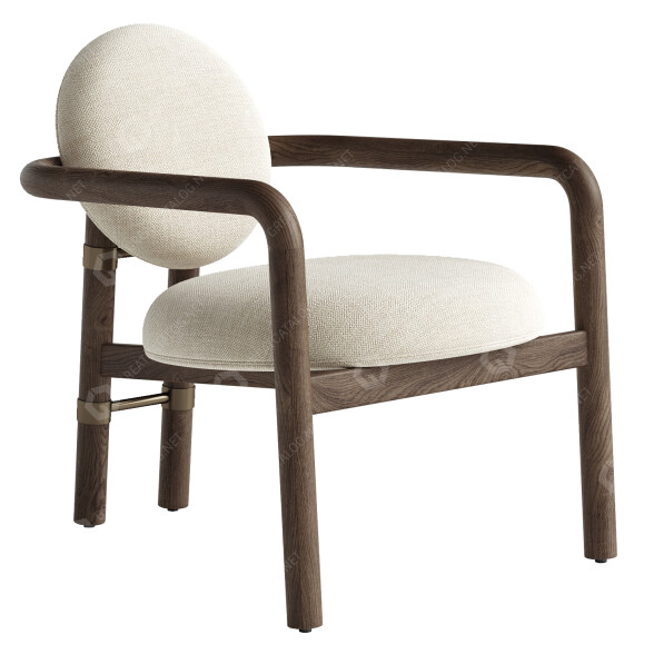 Fauteuil Four Hands Bria modèle 3D