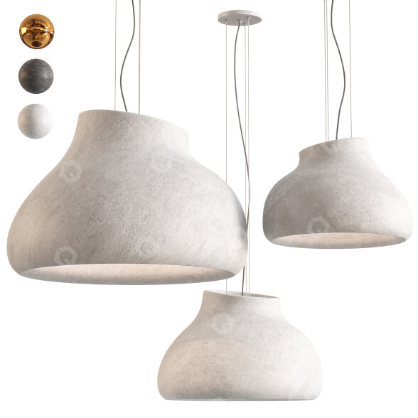 Lampes suspendues Faina Soniah modèle 3D