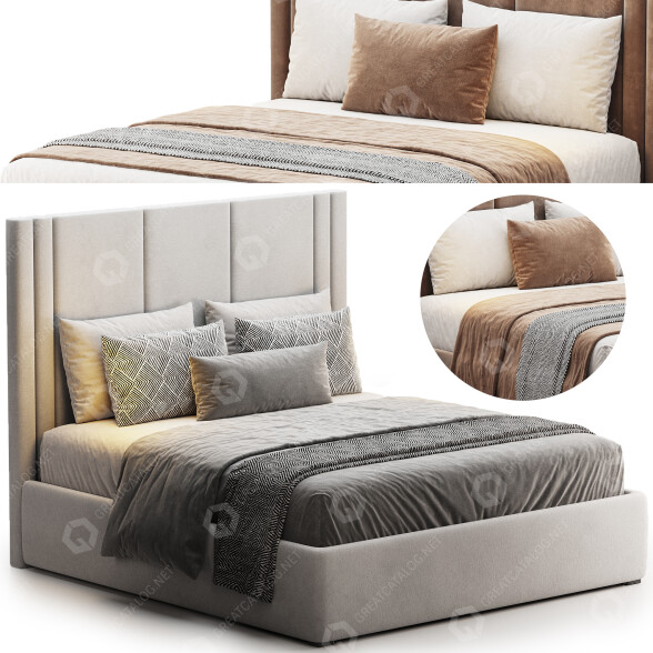 Camas Wales Modelo 3D