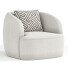Sillón CB2 Gwyneth Boucle Swivel - Adamari