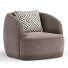 Sillón CB2 Gwyneth Boucle Swivel - Adamari