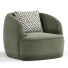 Sillón CB2 Gwyneth Boucle Swivel - Adamari