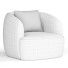 Sillón CB2 Gwyneth Boucle Swivel - Adamari