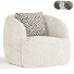 Sillón CB2 Gwyneth Boucle Swivel - Adamari