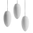 Hängeleuchte Morentz Opaline Glass and Metal - Rivera 3D