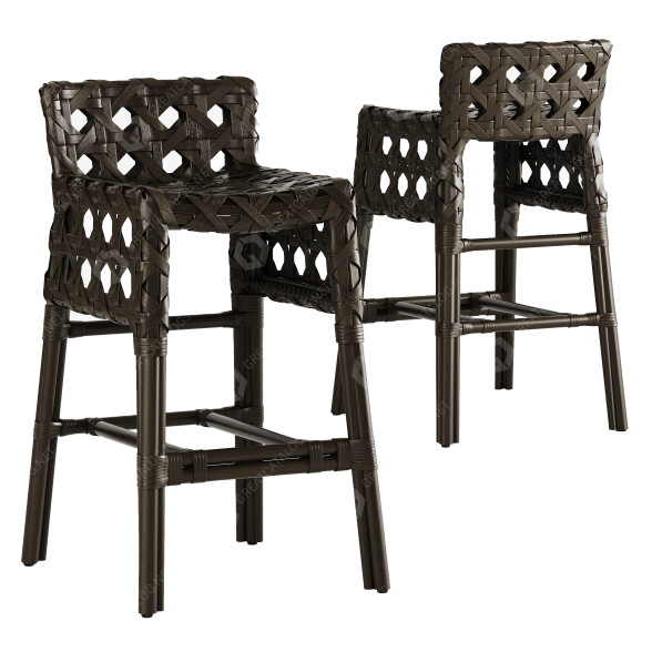 Barhocker Arteriors Richmond 3D-Modell