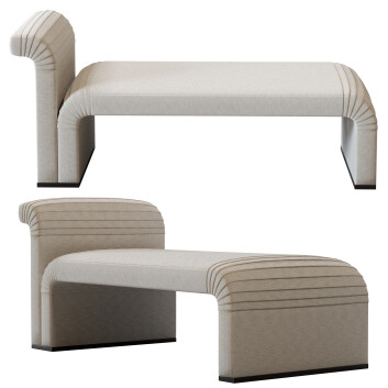 Шезлонг Arteriors Weaver Polar Boucl