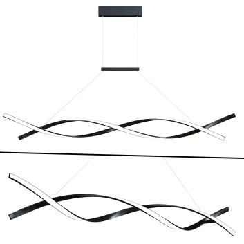 Pendant Lamp  ZenQ Designs Minimalist Twisted 3D model