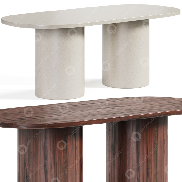 Tabelle Globewest Petra 3D-Modell