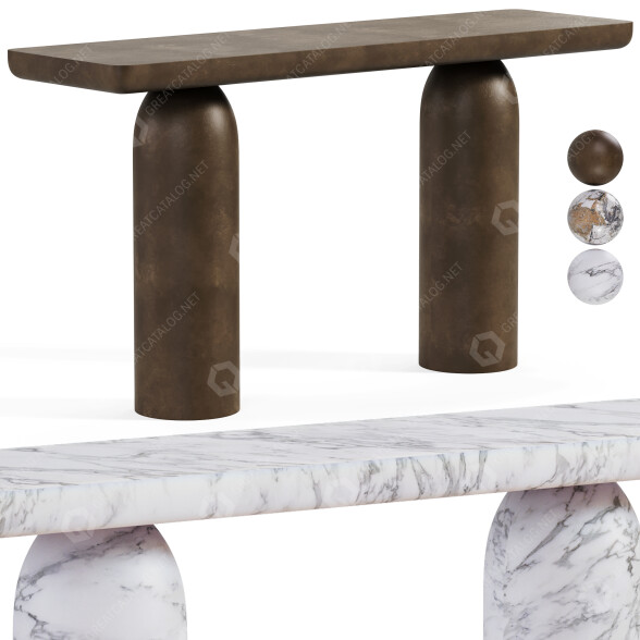 Console Table Casa Blanco Bullet 3D model